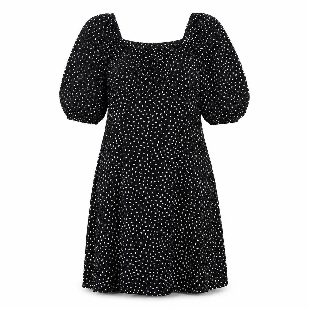 Stella Morgan Women's Black Polka Dot Dress Size 10