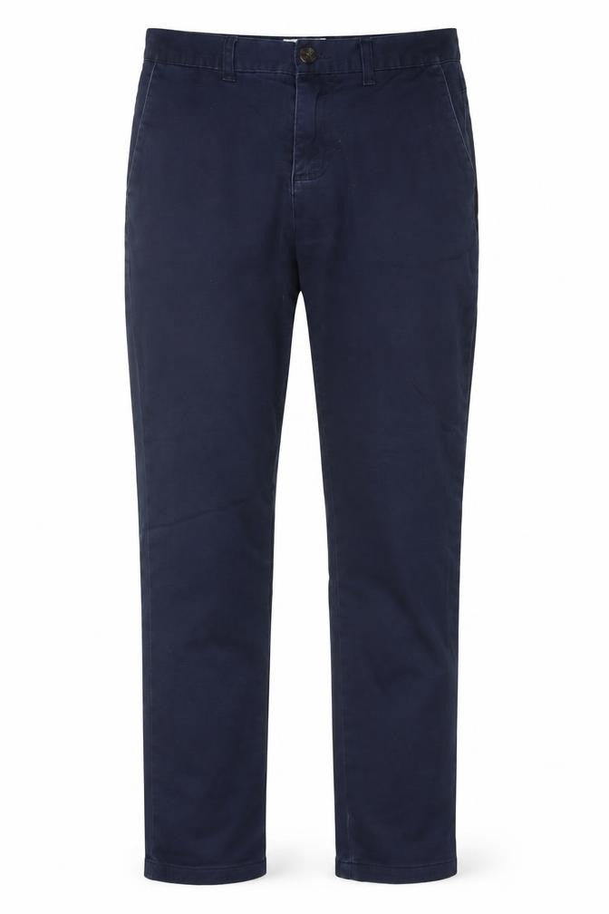 72 Lord St. Men's Blue Slim Chino Trousers S