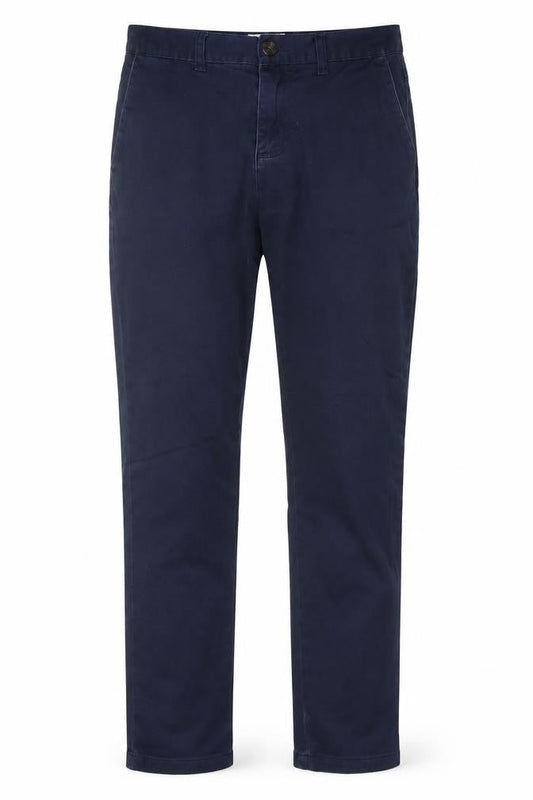 72 Lord St. Men's Blue Slim Chino Trousers S