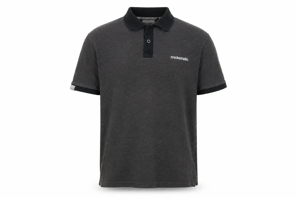 McKenzie Men's Grey Polo Shirt, Size M, Casual