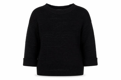 Wallis Women’s Black Knit Pullover Jumper, Size S