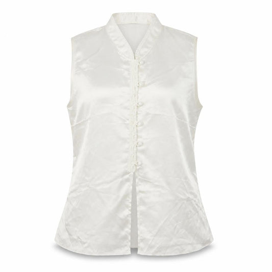 Marks & Spencer Women's Ivory Sleeveless Blouse UK 12