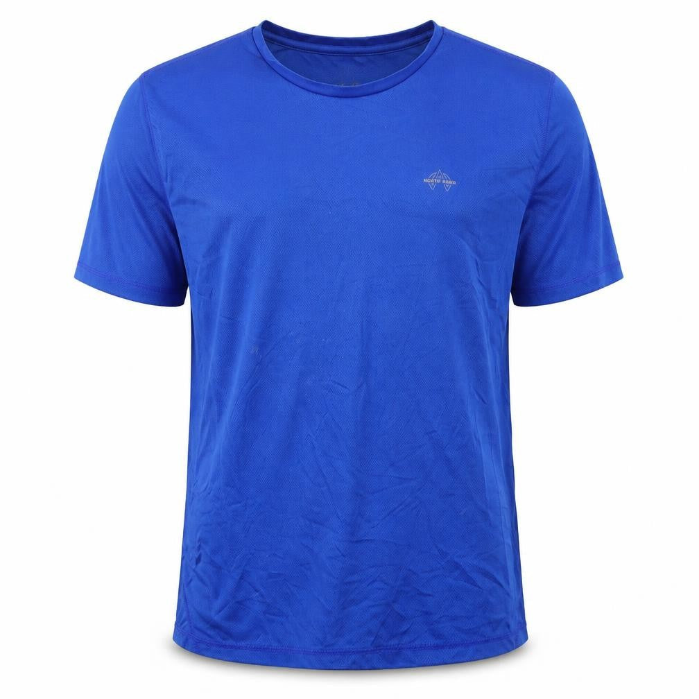 North Bend Men's Blue T-Shirt, Size L, Activewear