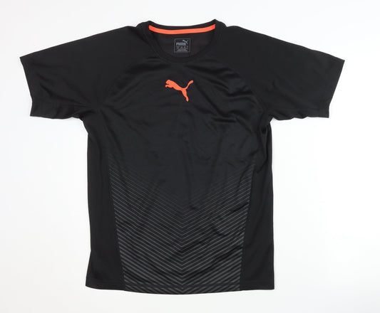 Puma Men's Black Pullover T-Shirt S - Activewear