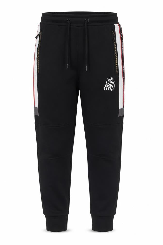 KWD Boys Black Jogger Trousers - Size 10-11 Years
