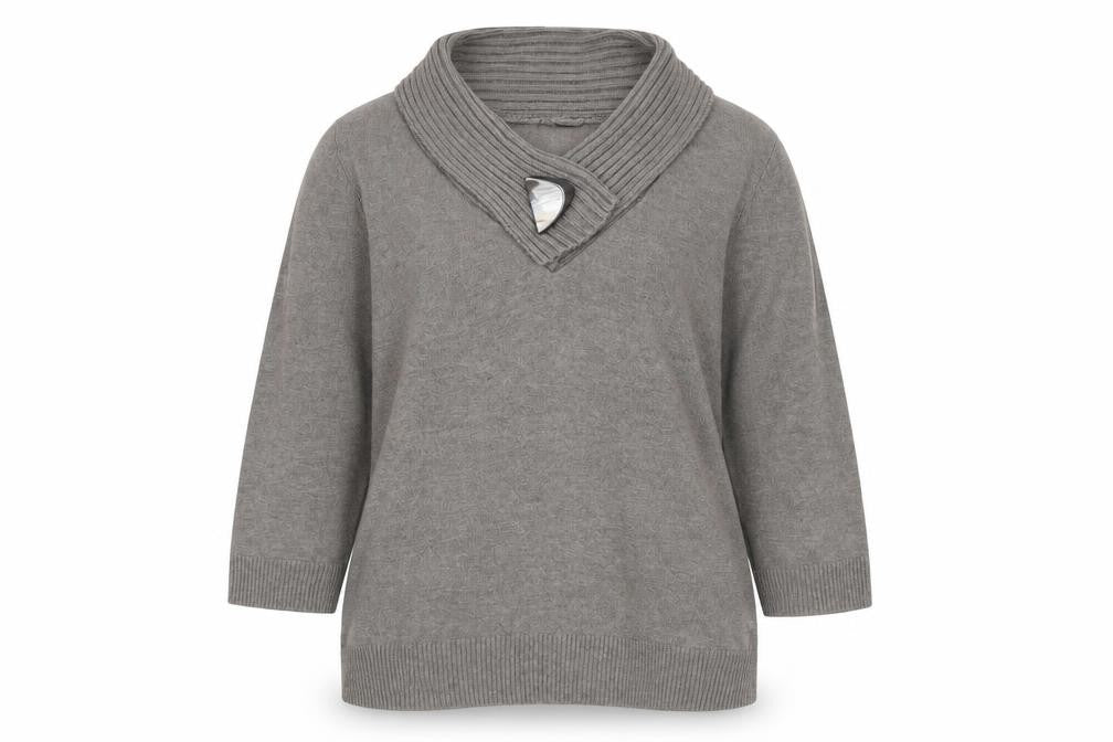 Alex & Co. Women's Grey Pullover Jumper, Size 12