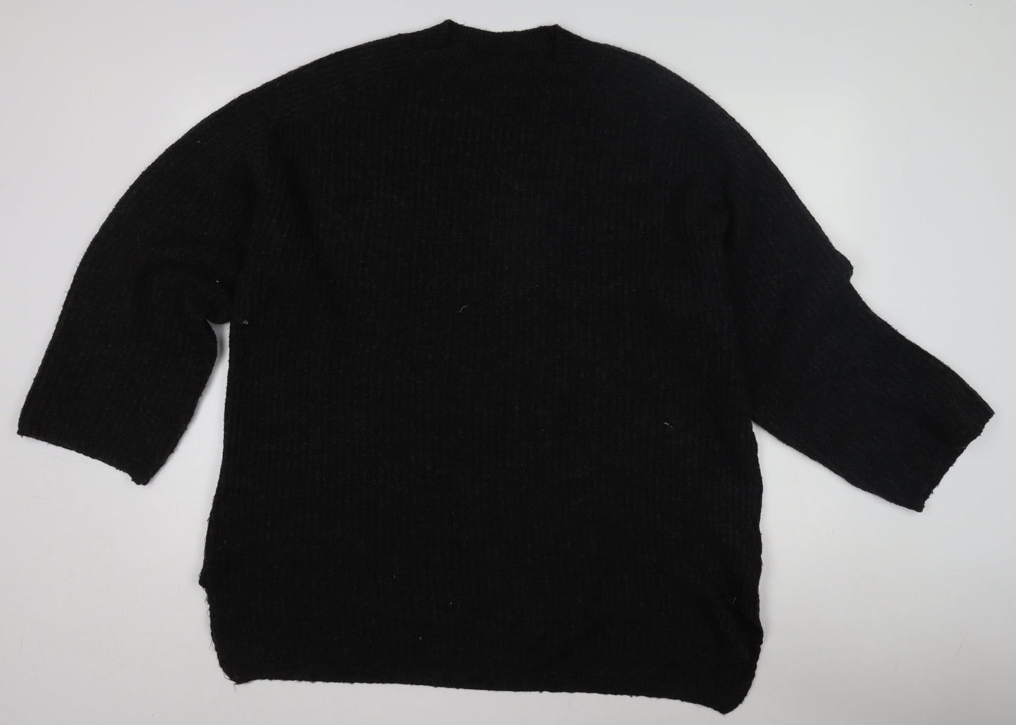 Pull & Bear Women's Black Pullover Jumper, Size 12
