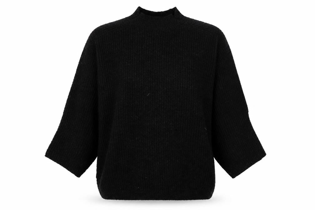 Pull & Bear Women's Black Pullover Jumper, Size 12