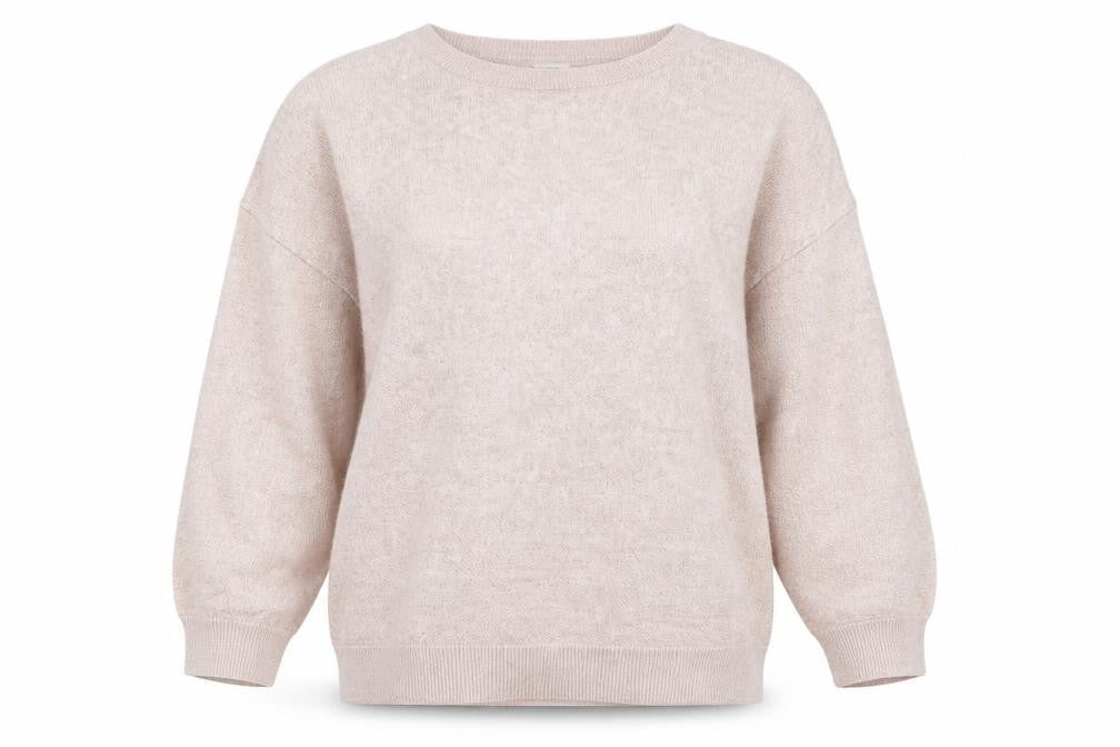 Marks & Spencer Women's Beige Pullover Jumper Size 12