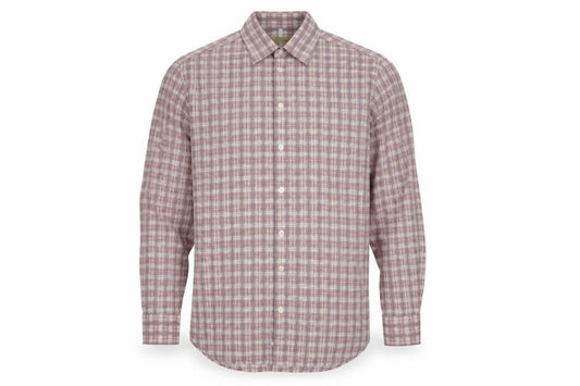 Marks & Spencer Men's Red Check Shirt L