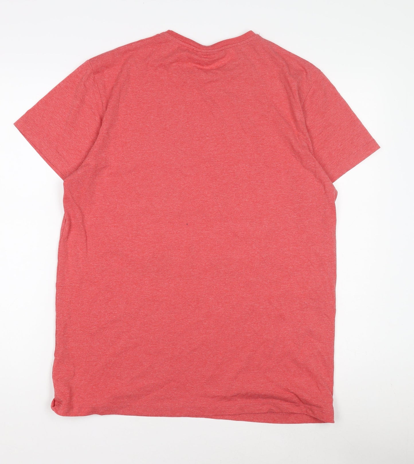 Coca-Cola Men's Red Christmas T-Shirt Size L