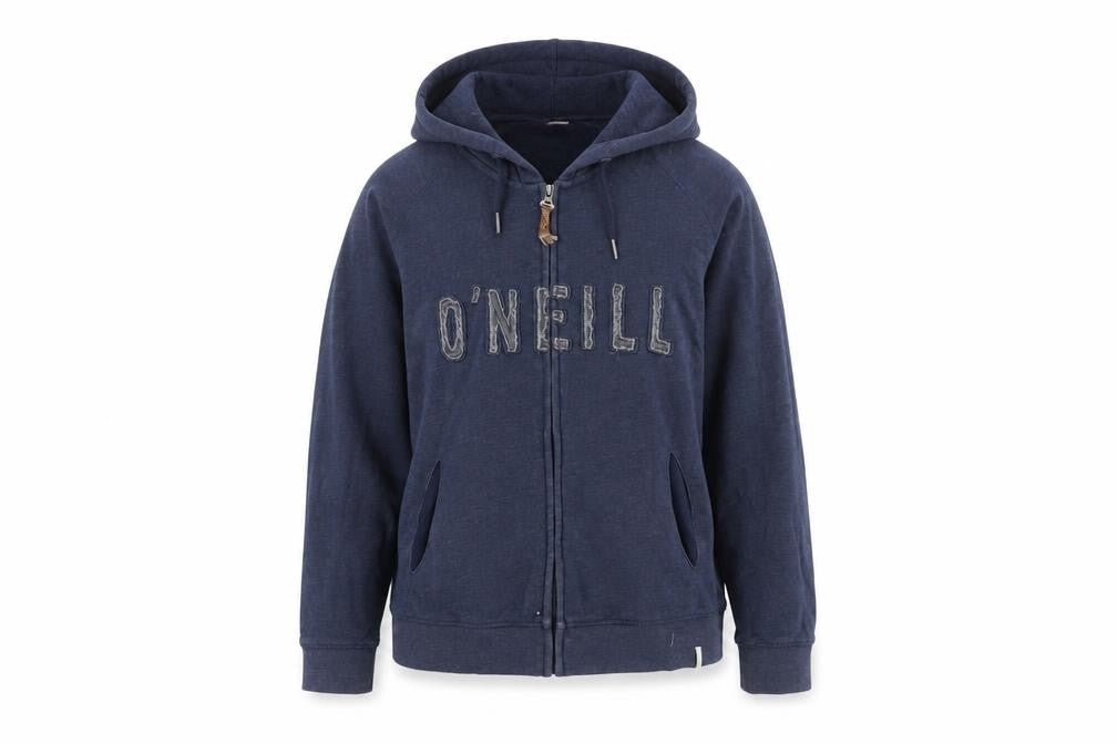 O'Neill Women's Blue Hooded Zip Jacket Size 14