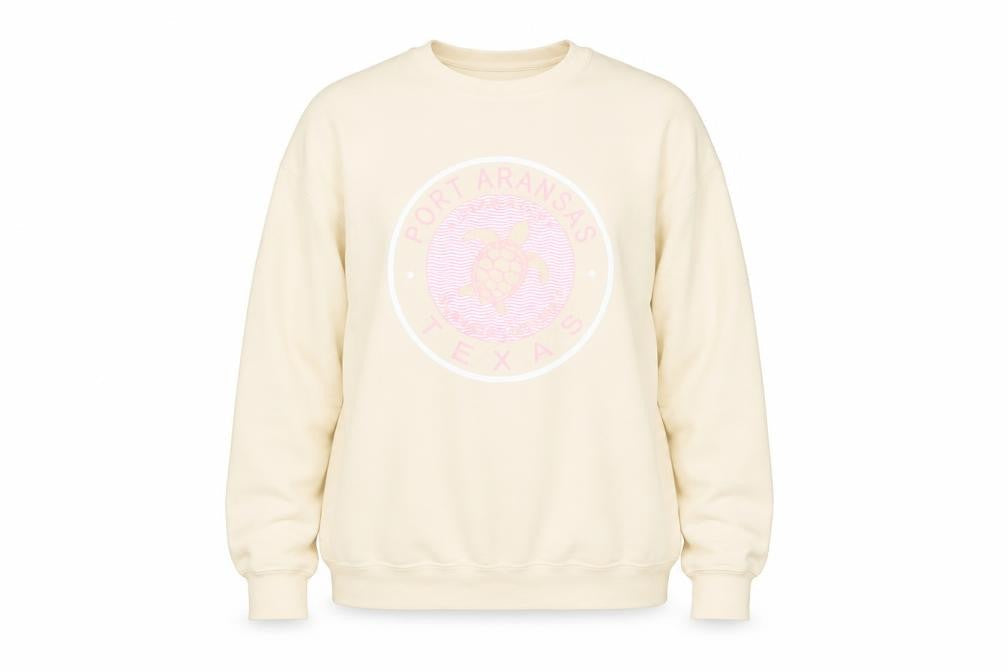 Comfort Colors Unisex Beige L Pullover Sweatshirt