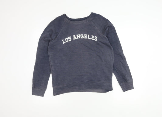 Marks and Spencer Women's Blue Pullover Sweatshirt Size 10