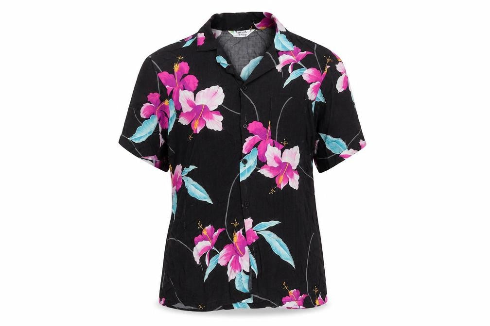 Tropical Breeze Women's Floral Multicoloured Button-Up Shirt