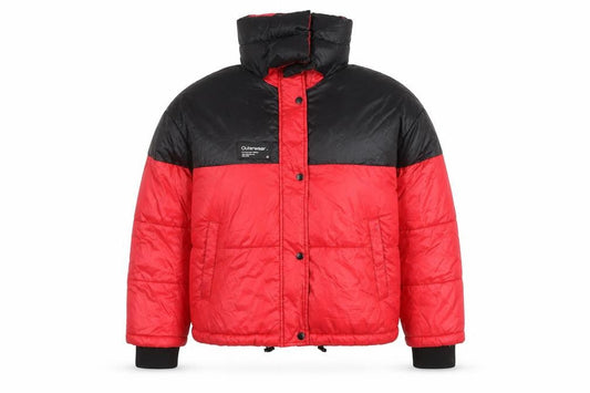 Zara Men's Red Puffer Jacket Size M Casual Winter