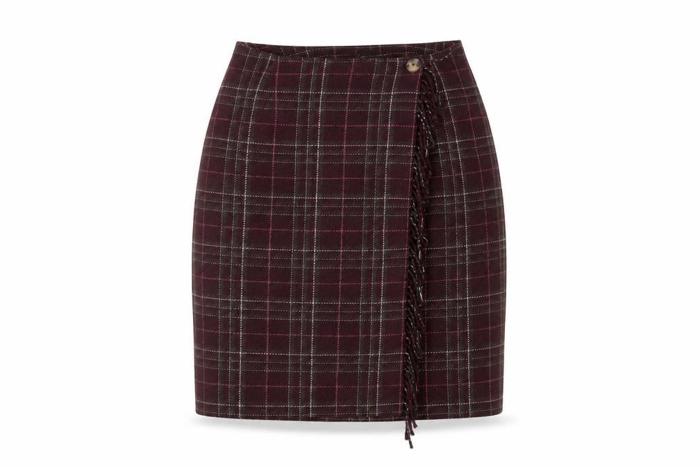 Sag Harbor Women's Plaid Pencil Skirt Size 10