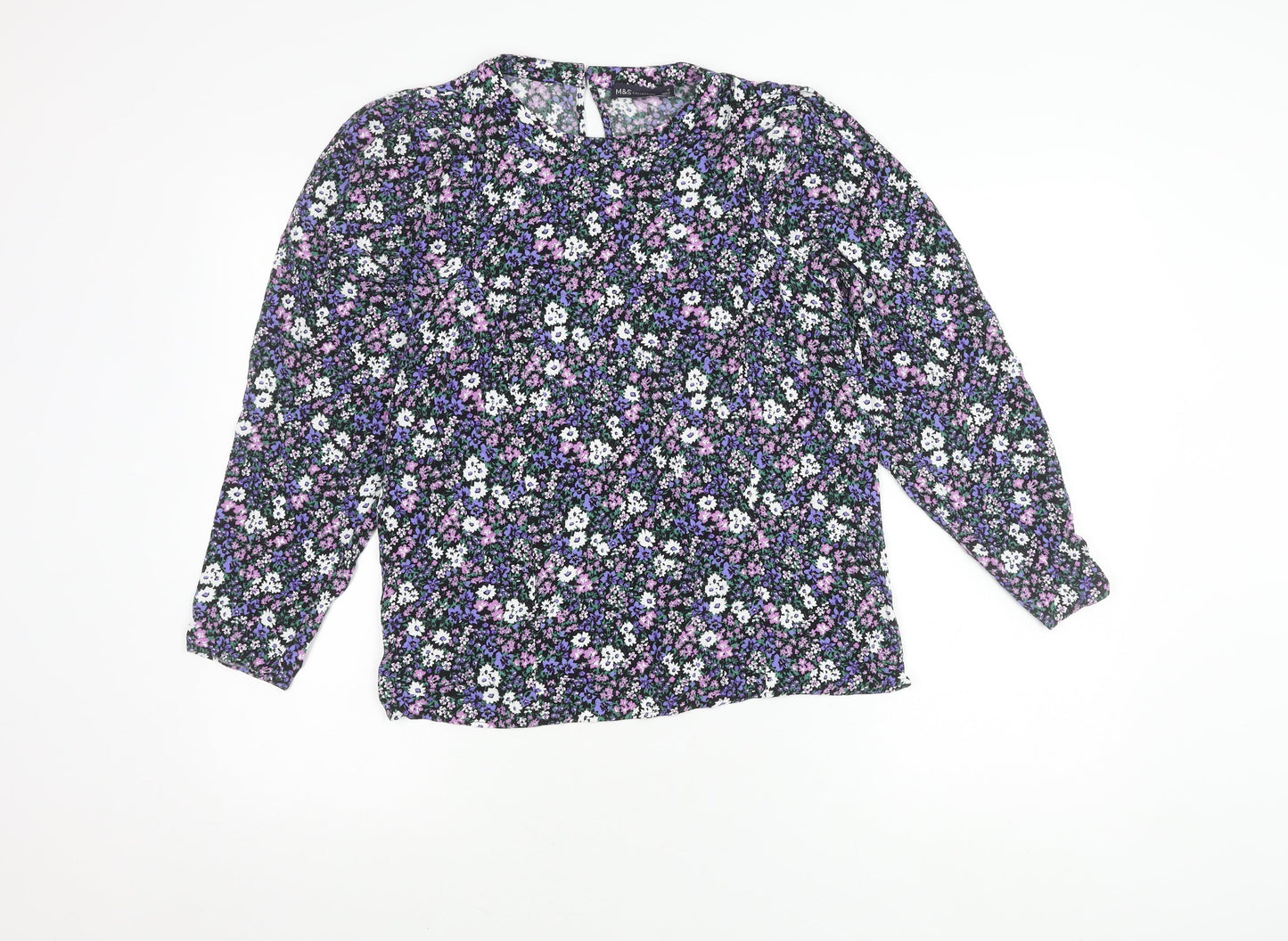 Marks and Spencer Women's Floral Blouse Size 12
