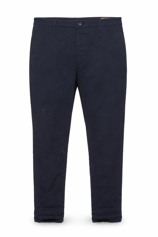 ASOS Men's Blue Trousers Size 32 34L Cotton Blend