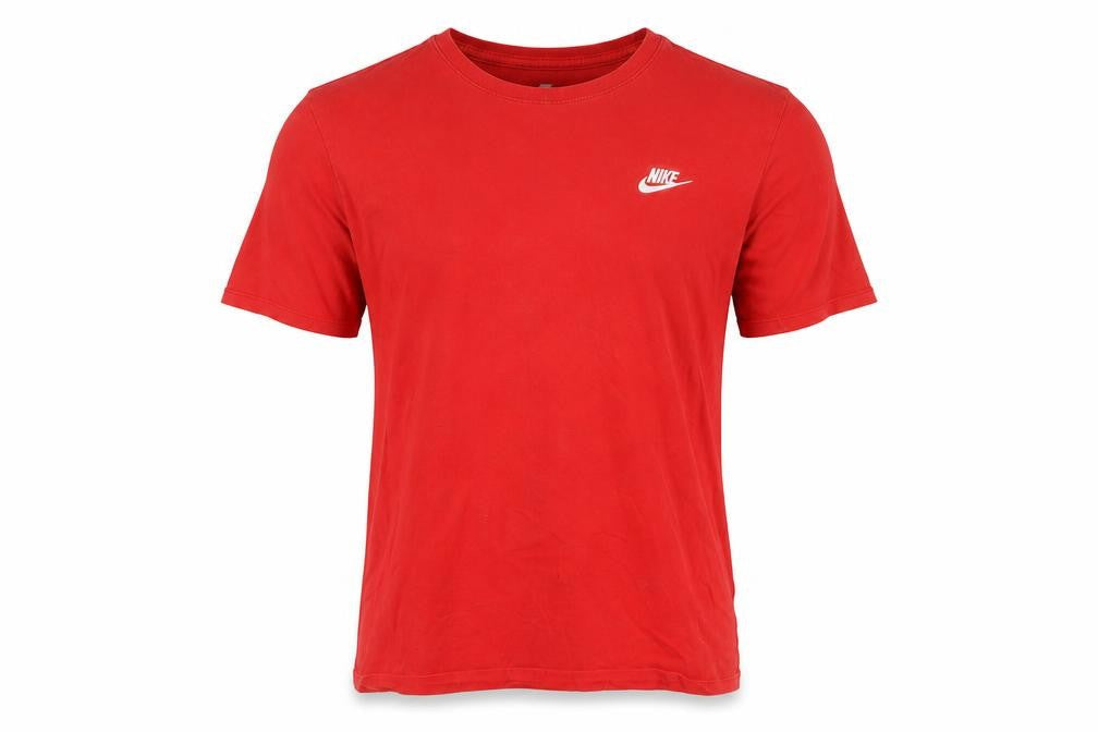 Nike Men’s Red Crew Neck Athletic T-Shirt, Size S
