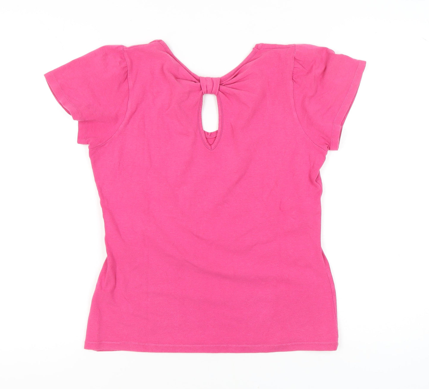 Principles Women's Pink V-Neck T-Shirt, Size 14