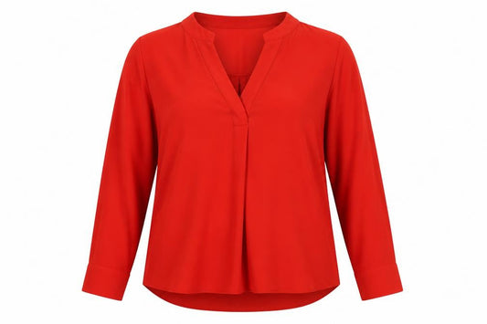 Marks and Spencer Women Red Long Sleeve Top