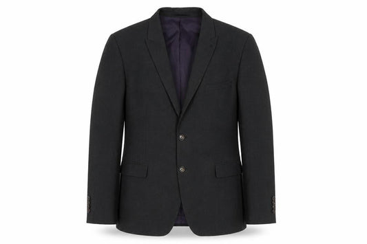 Fellini Men's Grey Blazer, 44R, Formal Regular Fit