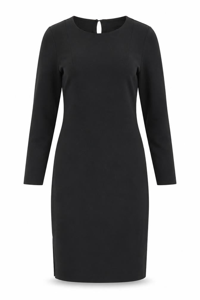 MTWTFSS WEEKDAY Women's Black S Long Sleeve Dress