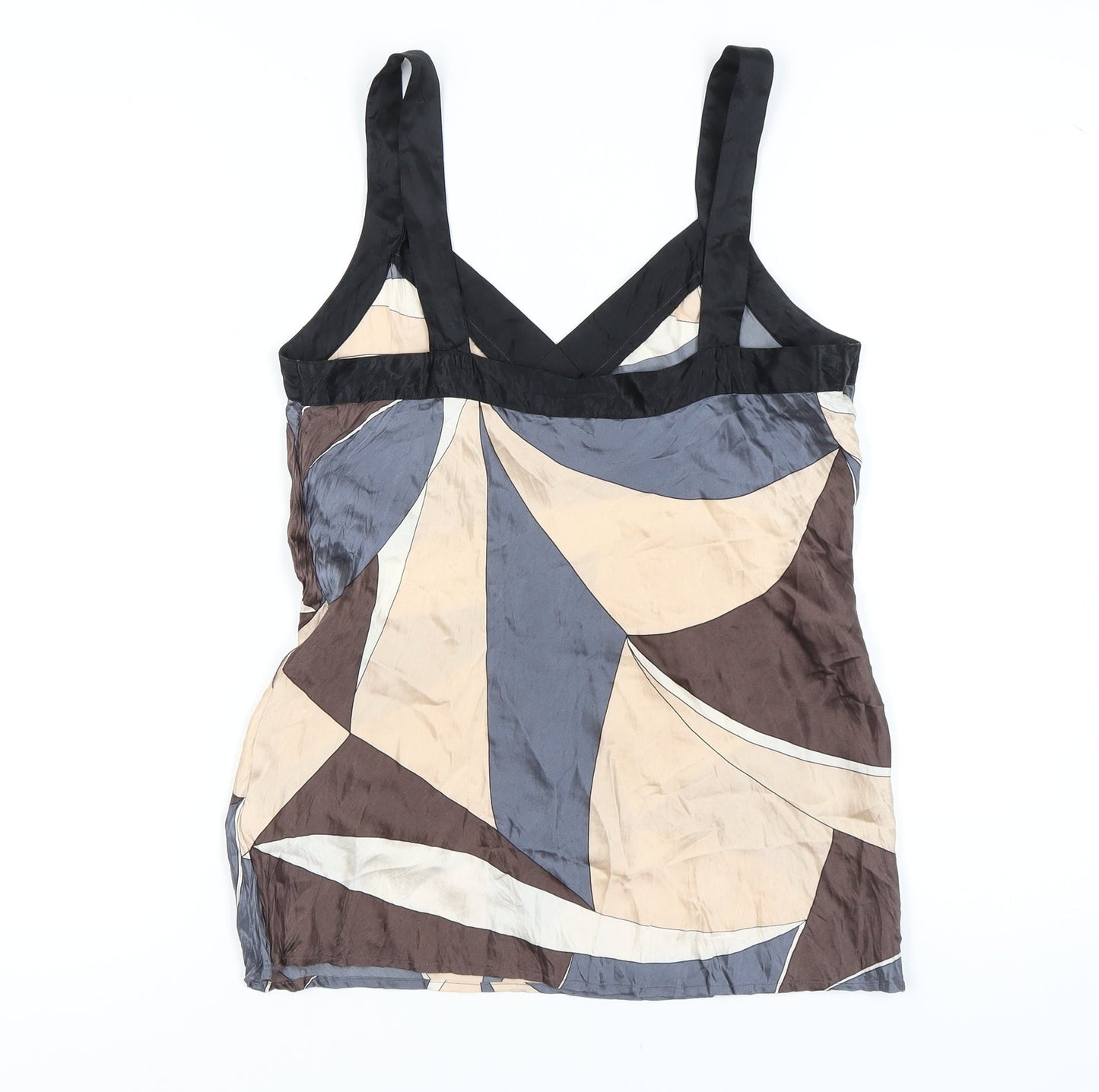 Principles Women's Multicoloured Silk Tank Top Size 12
