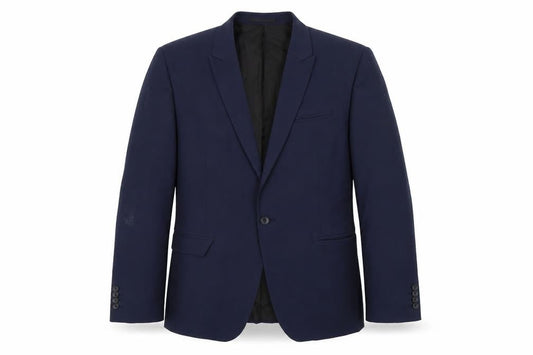 ASOS Men's Blue Single Breasted Blazer, Size 42