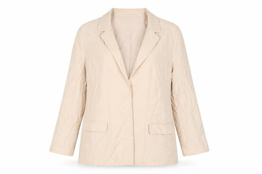 Next Women's Beige Blazer Size 14 Regular Fit