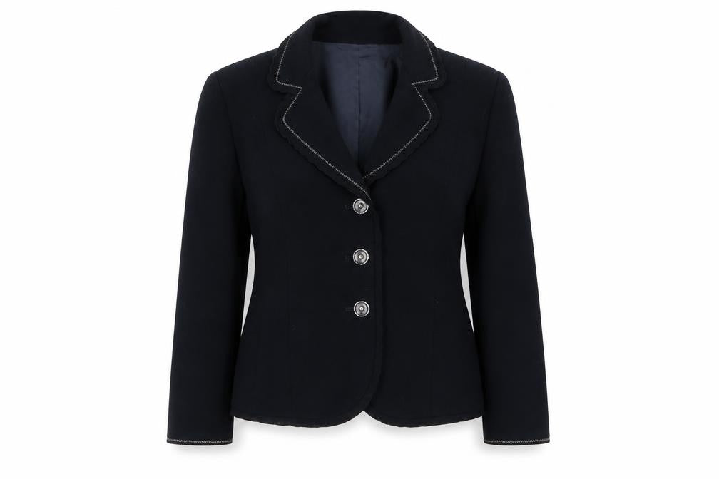 Gold by Michael H Women's Black Blazer, Size 14, Business