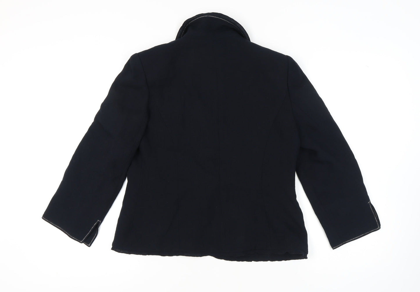 Gold by Michael H Women's Black Blazer, Size 14, Business