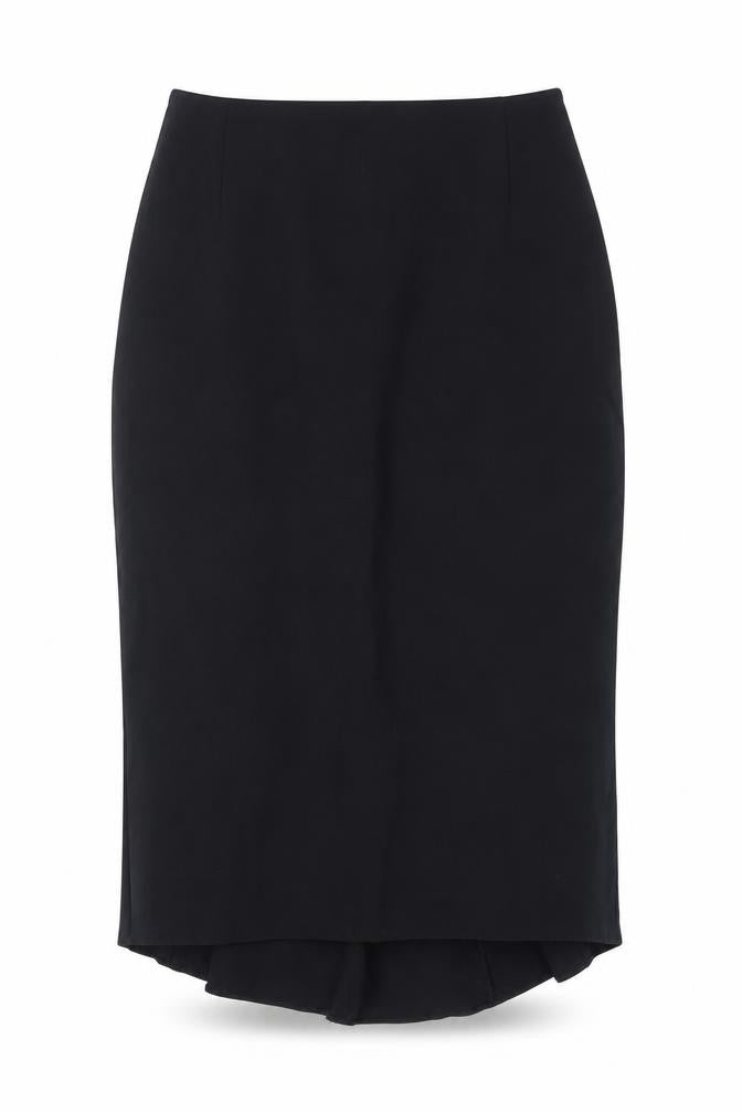 GOLD Women's Black Pencil Skirt Size 12