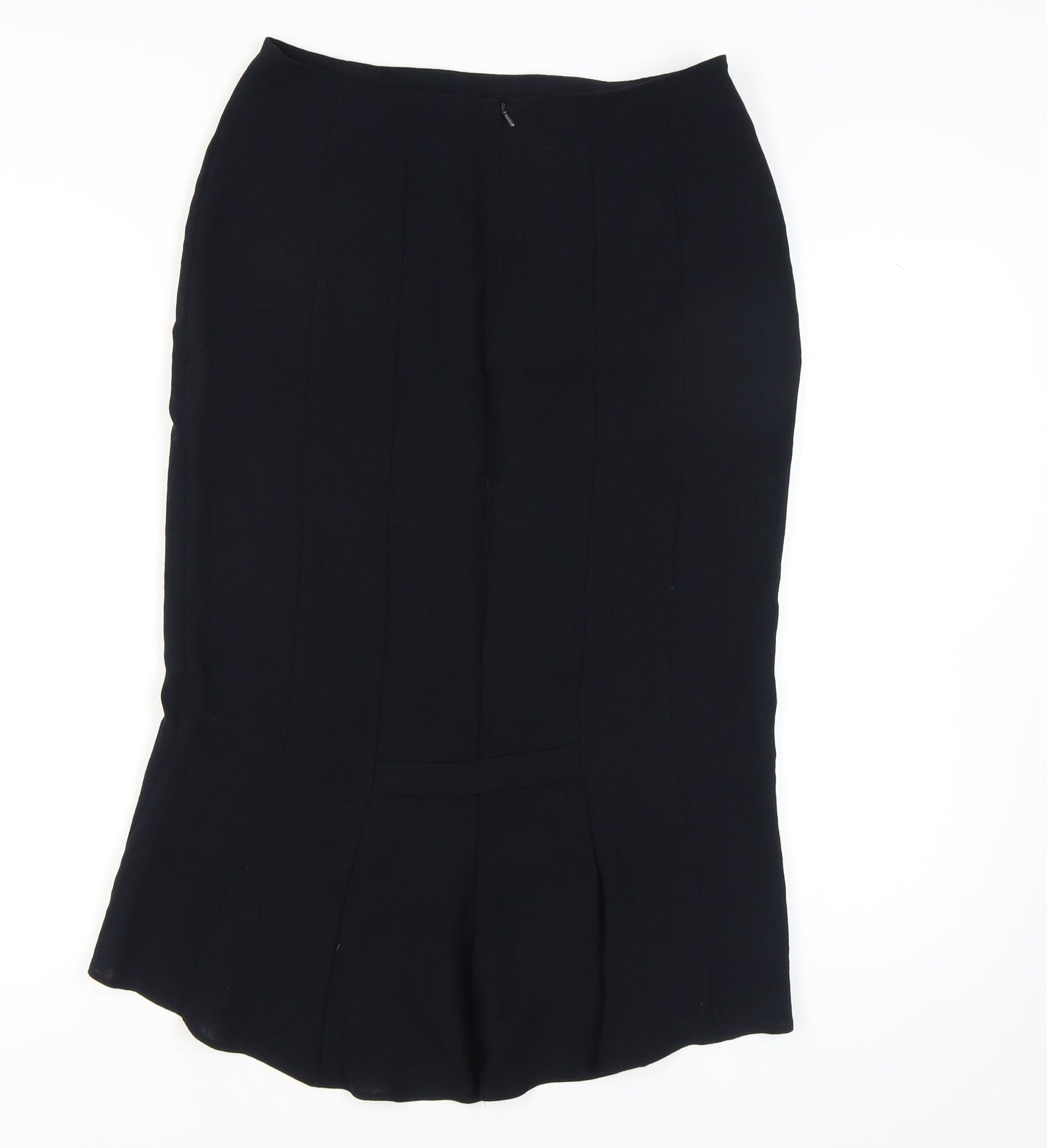 GOLD Women's Black Pencil Skirt Size 12