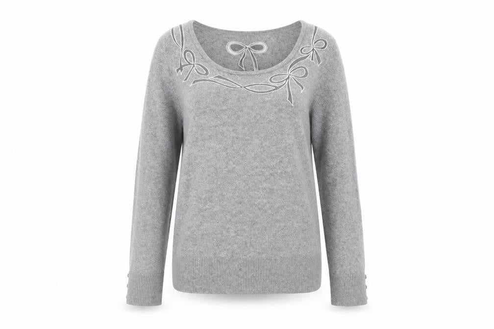 Per Una Women's Grey Size 12 Pullover Jumper