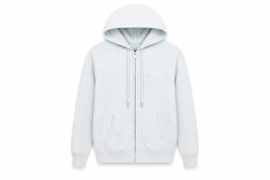 Marks & Spencer Women's Blue Hoodie, Size S, Full Zip