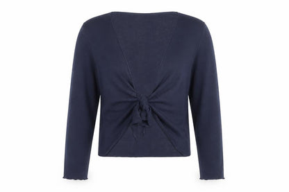 Front view of Marks & Spencer Blue Cardigan -, size 10