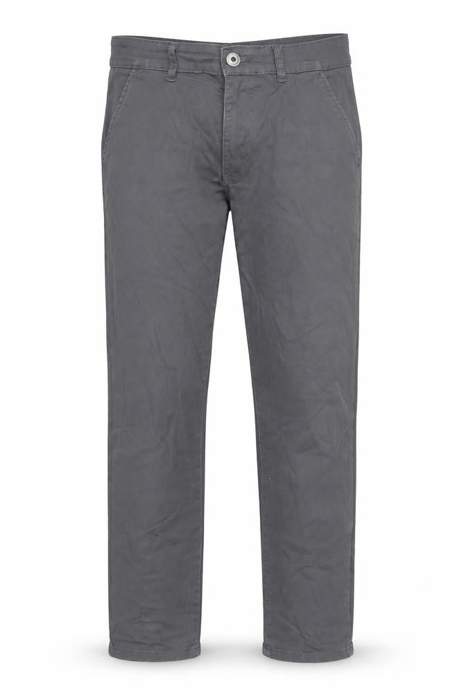 ZE ENZO Men's Grey Trousers Size 32