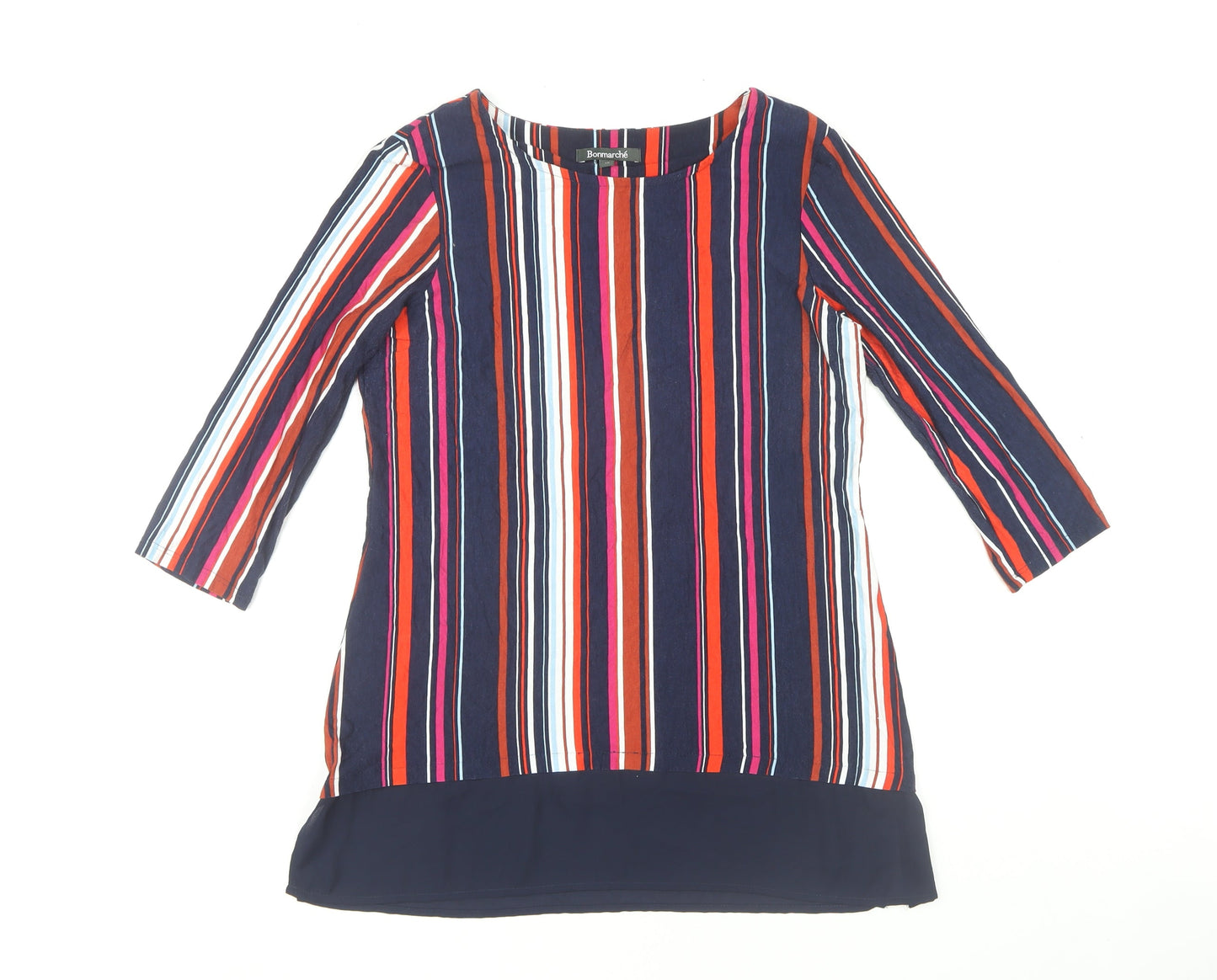 Bonmarché Women's Multicoloured Size 10 Blouse