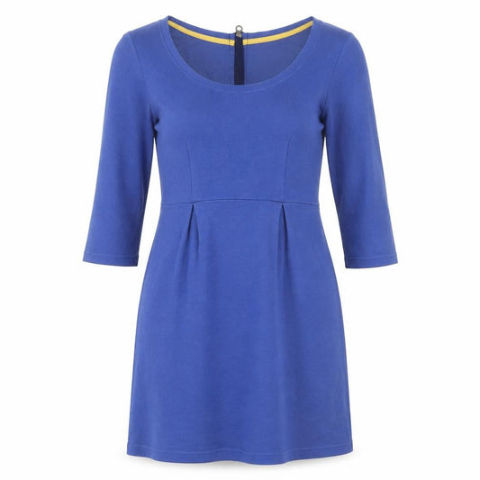 Joules Women's Blue 3/4 Sleeve Dress Size 8