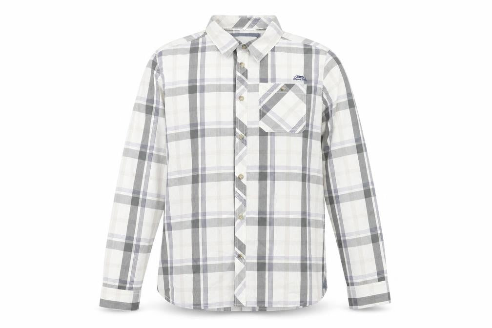 Weird Fish Men's Plaid Shirt, Large, Multicoloured