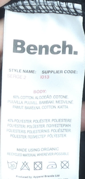 Bench Men's Black Jogger Trousers L