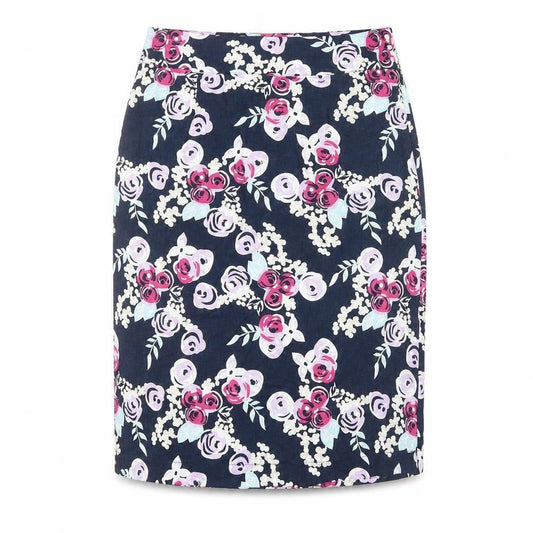 Tulchan Women's Multicoloured Floral Skirt Size 10