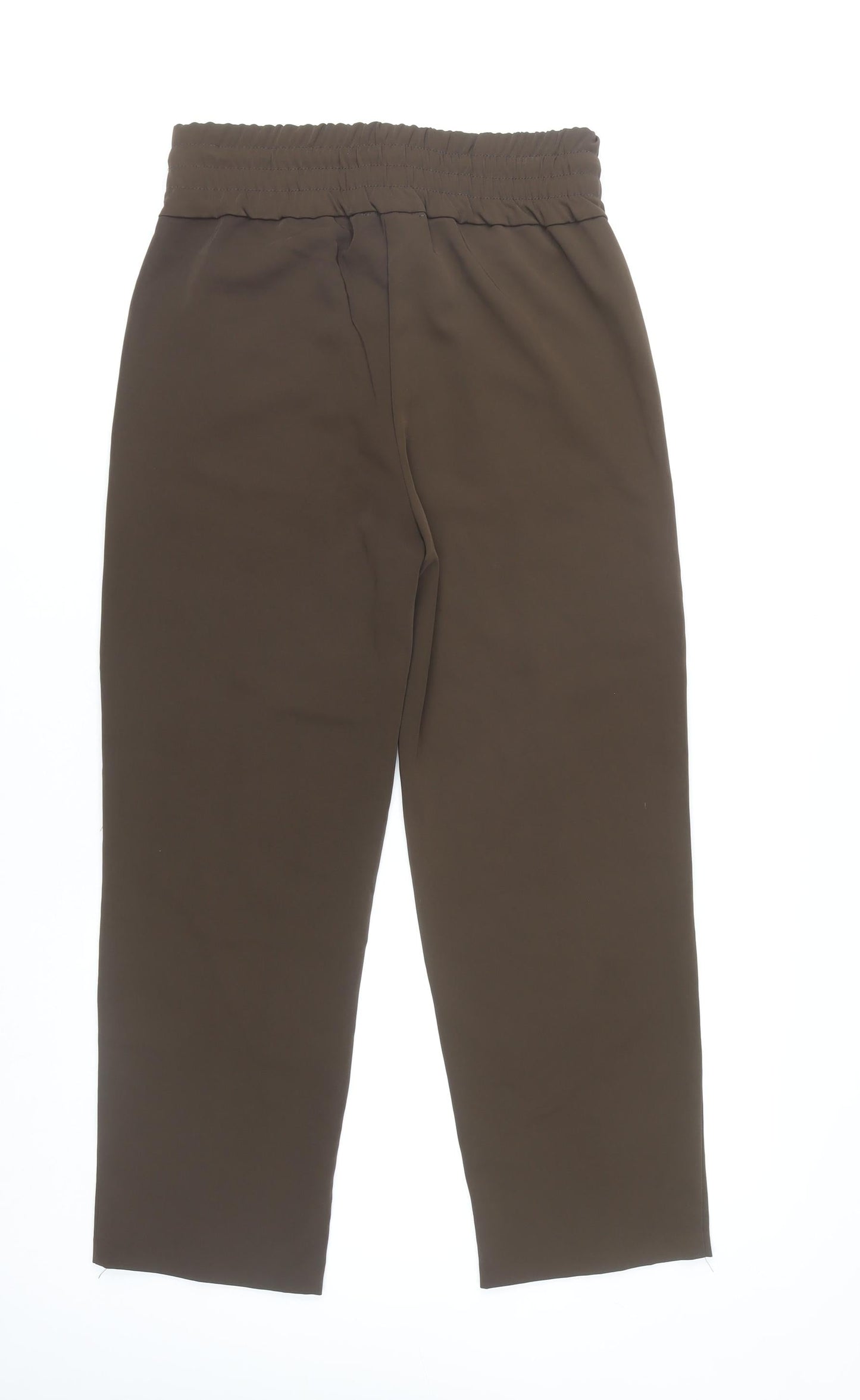 ONLY Women's Brown Cropped Trousers S