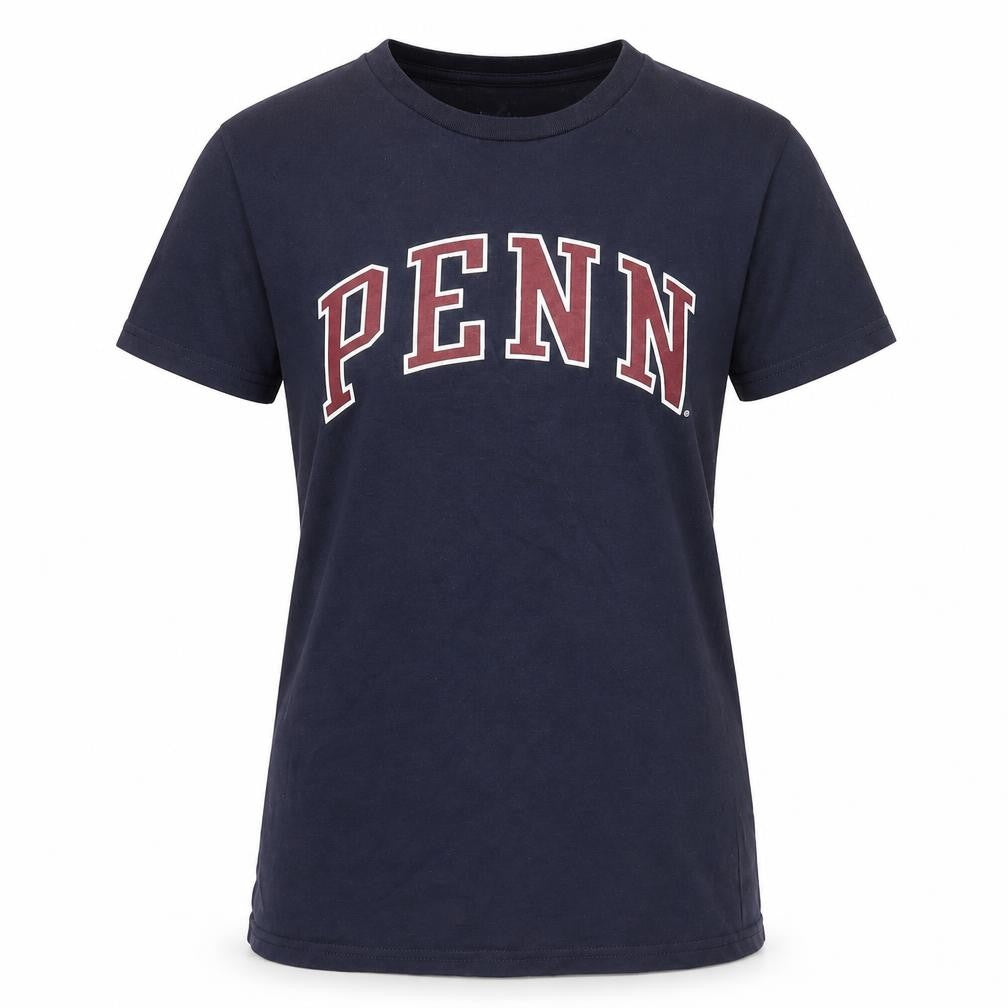 League Collegiate Blue T-Shirt, M, Unisex, Slim Fit, Casual