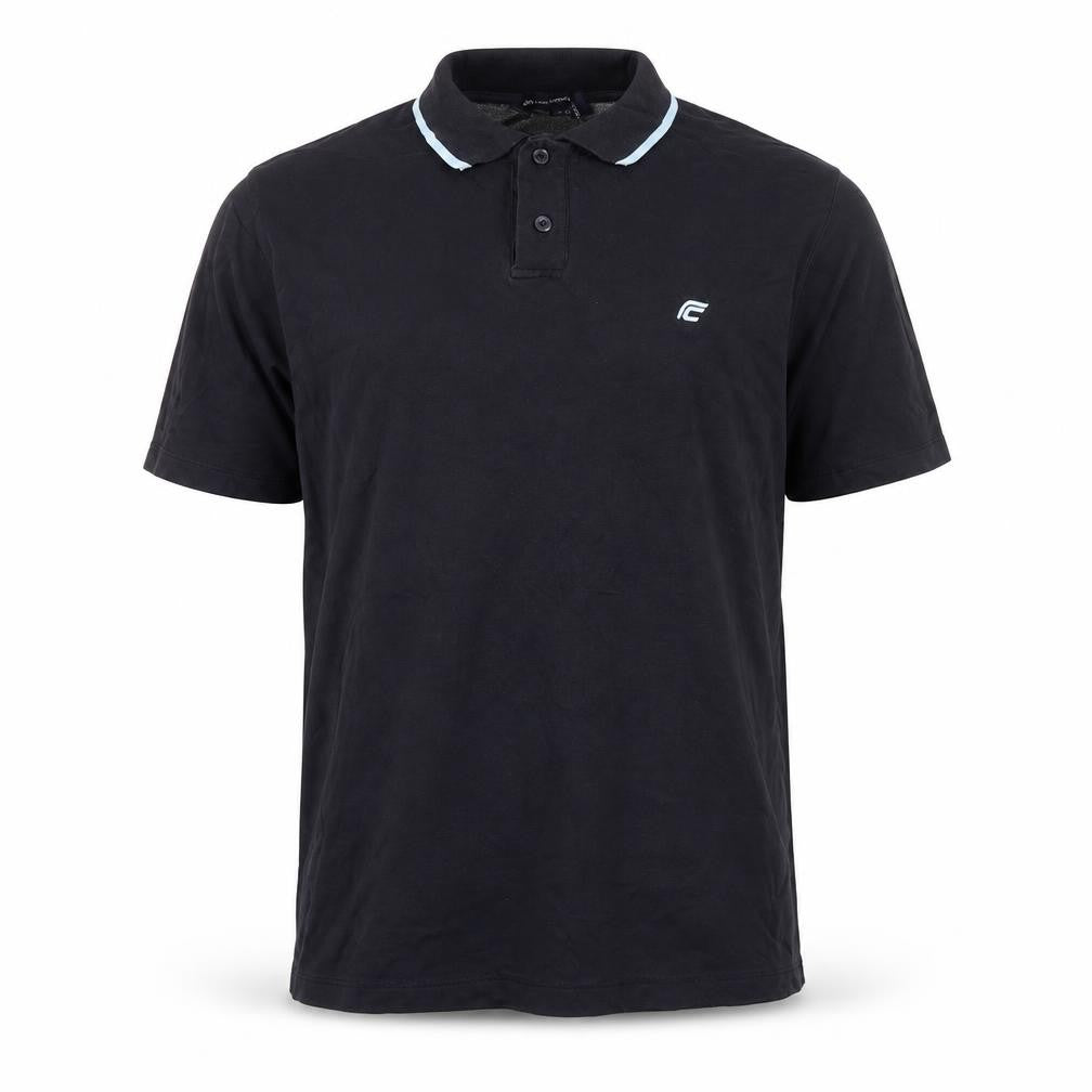 French Connection Men's Black Polo Shirt M