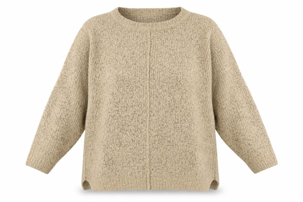 New Look Women's Beige Pullover Jumper, Size L