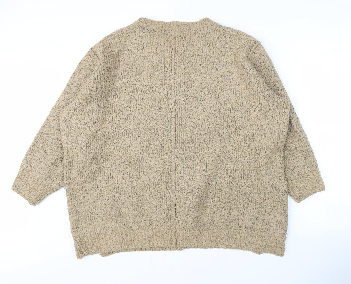 New Look Women's Beige Pullover Jumper, Size L