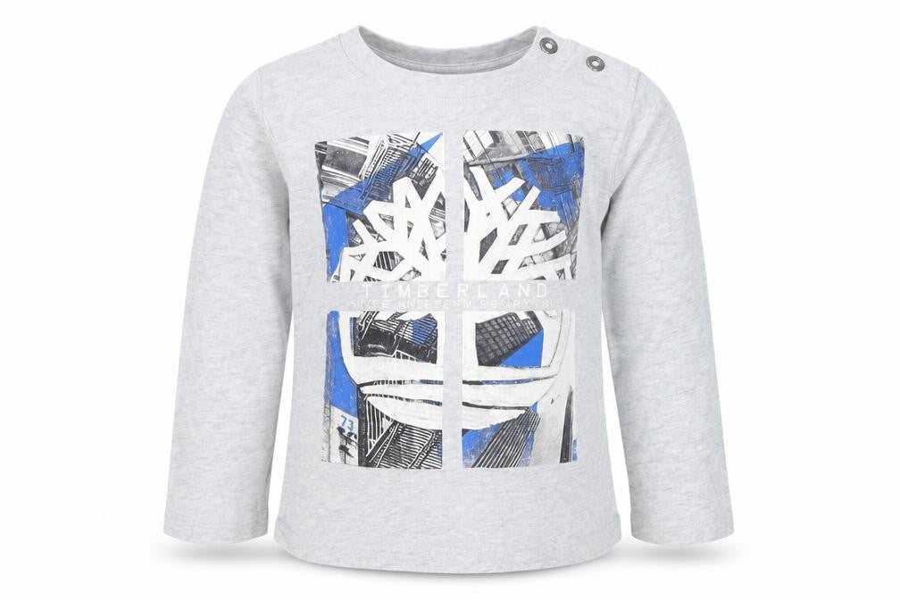 Timberland Boys Grey Long Sleeve T-Shirt 3-4 Years